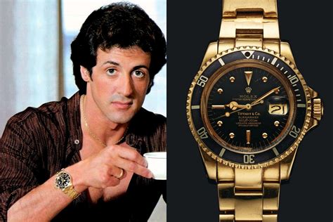 sylvester stallone gold rolex|stallone watches.